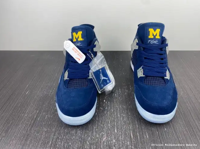 Official Maikesneakers Jordan Michigan 4 (PE) Retro AJ4-1036660 Air 0616